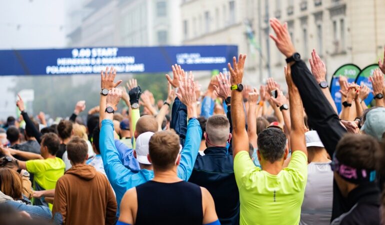 Štart Ljubljanskega maratona