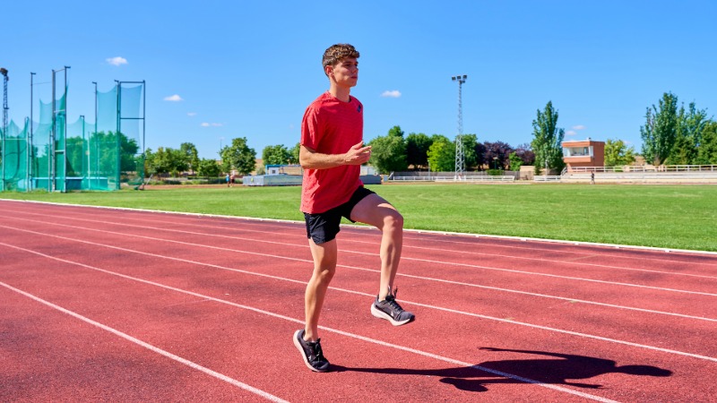 vaje iz tekaške abecede: visoki skiping

