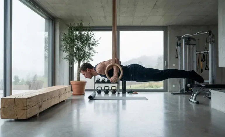 namesto v dnevni sobi naj bo v telovadnici