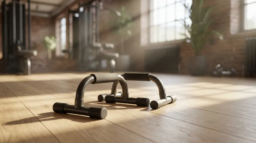 Ročke za sklece na tleh fitnes studia