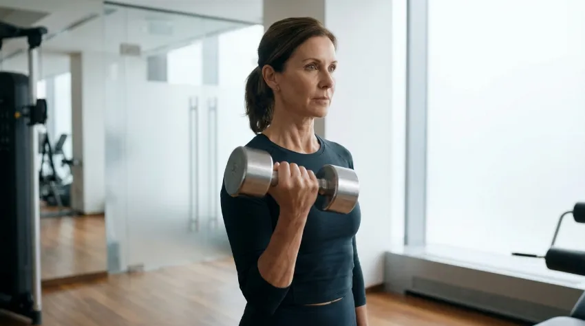 Sarkopenija: Tiha epidemija izgube mišic po 40. letu (in zakaj so uteži nujne)