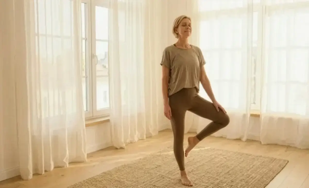 Test biološke starosti: Koliko sekund zdržite na eni nogi (z zaprtimi očmi)?