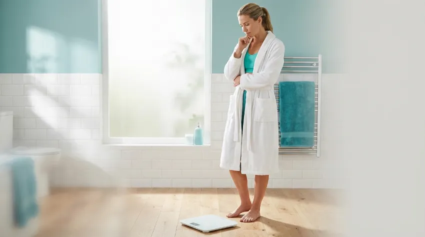 Plateau pri hujšanju: 9 razlogov, zakaj tehtnica stoji (in 3 poteze, ki jo premaknejo)