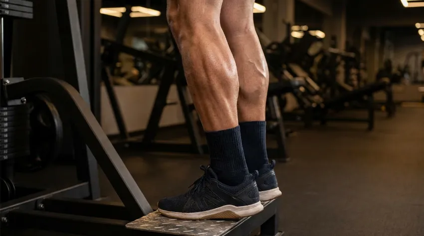 Izvajanje vaje za meča na napravi