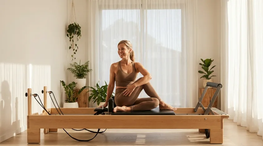 Vaja za raztezanje hrbtenice na napravi