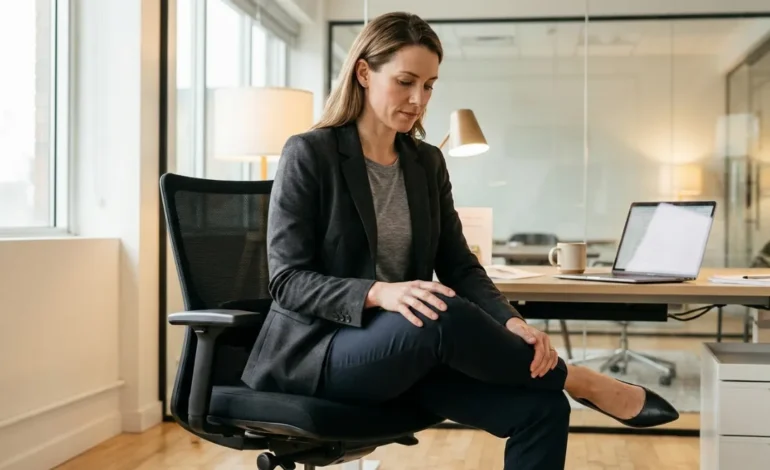 Vaje za kolke: 10-minutna rutina za odpravo posledic dolgotrajnega sedenja