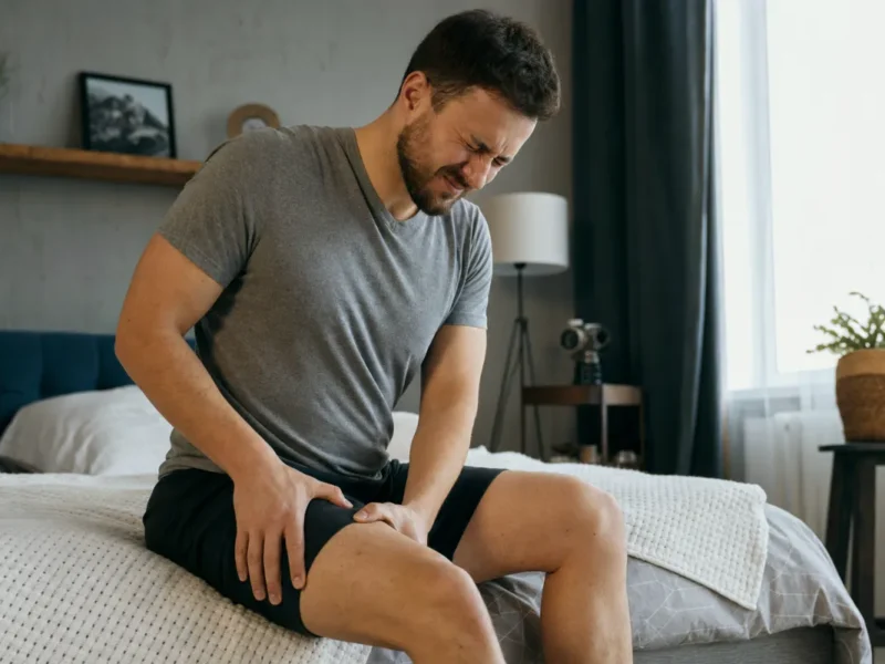 Muskelfiber v nogah dan po vadbi