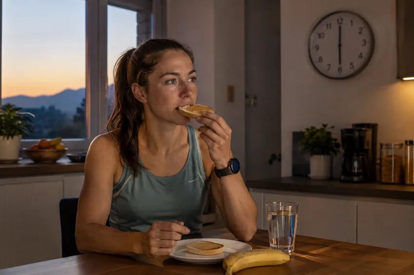 Zajtrk tri ure pred štartom maratona